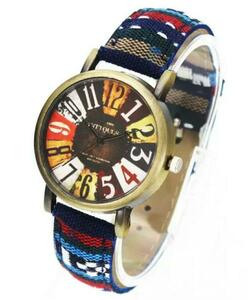  новый товар не использовался черный наручные часы кварц casual красочный 19