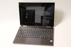 M380. HP / HP Spectre x360 Convertible 13-ap0xxx / Core i7-8565U / 16GBメモリ / SSDなし / 通電確認・ジャンク