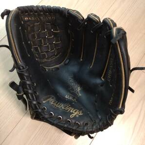 Rawlings グローブ 内野 硬式 デレクジーター Made in USA サークルR ローリングス PRO-15Bの画像4