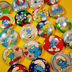 Smurfs Smurf Can Batch 24 вида набор Kanbatch Kanbadge Kanbadge