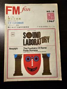 FM fan 1967.9.11 二上達也 棋士と音楽 世界オケの旅3 イギリスの交響楽団 秋に来日する海外名演奏家