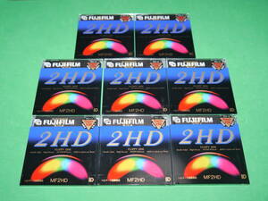  unopened unused FUJIFILM MF2HD floppy disk 8 pieces set 