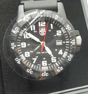 ◯ LUMINOX ルミノックス メンズ クオーツ 腕時計 LEATHERBACK SEA TURTLE GIANT 0320 未使用品