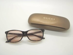 ○ GUCCI グッチ 度入りサングラス GG3736/J TVD 55□16 140 中古品