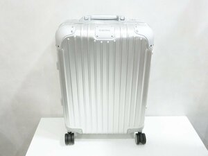 ■中古 RIMOWA リモワ オリジナル 925.52.00.4 キャビンS 31リットル 4輪 アルミスーツケース