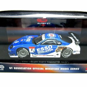 ★EBBRO 1/43 ESSO Ultraflo Supra SUPER GT500 2005年 #6 エブロ エッソ ウルトラフロー スープラ 80 トヨタ TOYOTAの画像1