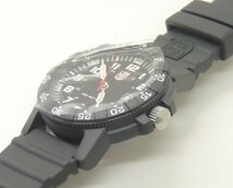 ◯ LUMINOX ルミノックス メンズ クオーツ 腕時計 LEATHERBACK SEA TURTLE GIANT 0320 未使用品_画像5