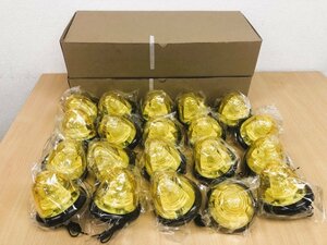 20 piece set * unused goods hammer shop TSUCHIYA YACyak truck marker lamp LED dome marker yellow CE-451T DC24V car exclusive use cord length 700mm