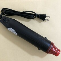 ヒートガン 小型 300W 急速加温 200℃ ヒートがん 超軽量 DIYに最適_画像9