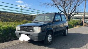 Fiat　Panda　MT CLX 初代　キャンBusトップ　1100 fire 1995式　Black