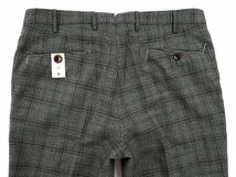 【新品未使用】PT Torino ピーティートリノ◆48◆BUSINESS/SLIM FIT◆春夏 Super100's グレー サマーウール スリム スラックス パンツ_画像8