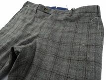 【新品未使用】PT Torino ピーティートリノ◆48◆BUSINESS/SLIM FIT◆春夏 Super100's グレー サマーウール スリム スラックス パンツ_画像2