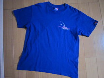 沖縄　宮古島Tシャツ　海人工房購入　160サイズ　大人Sサイズ　ブルー_画像1