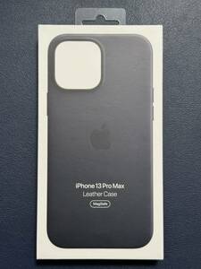 Apple アップル iPhone 13 Pro Max 純正レザーケース ミッドナイト MM1R3FE/A 新品未開封