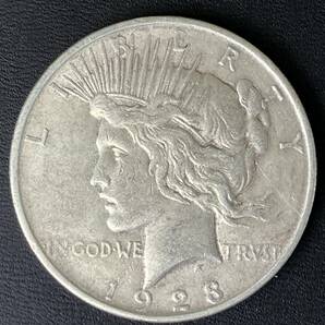 ★1923年 アメリカ 1ドル銀貨 リバティコイン ピースダラー イーグルの画像1