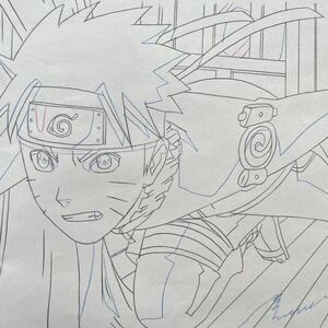 ■【ナルト NARUTO】【うずまきナルト Naruto Uzumaki】原画 動画 セル画　1枚 anime genga douga cel アニメ(k20)