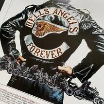 US版ポスター『Hells Angels Forever 』（ヘルズ エンジェルズ フォーエバー）1983★チョッパー/ショベル/パンヘッド/ナックルヘッド_画像4