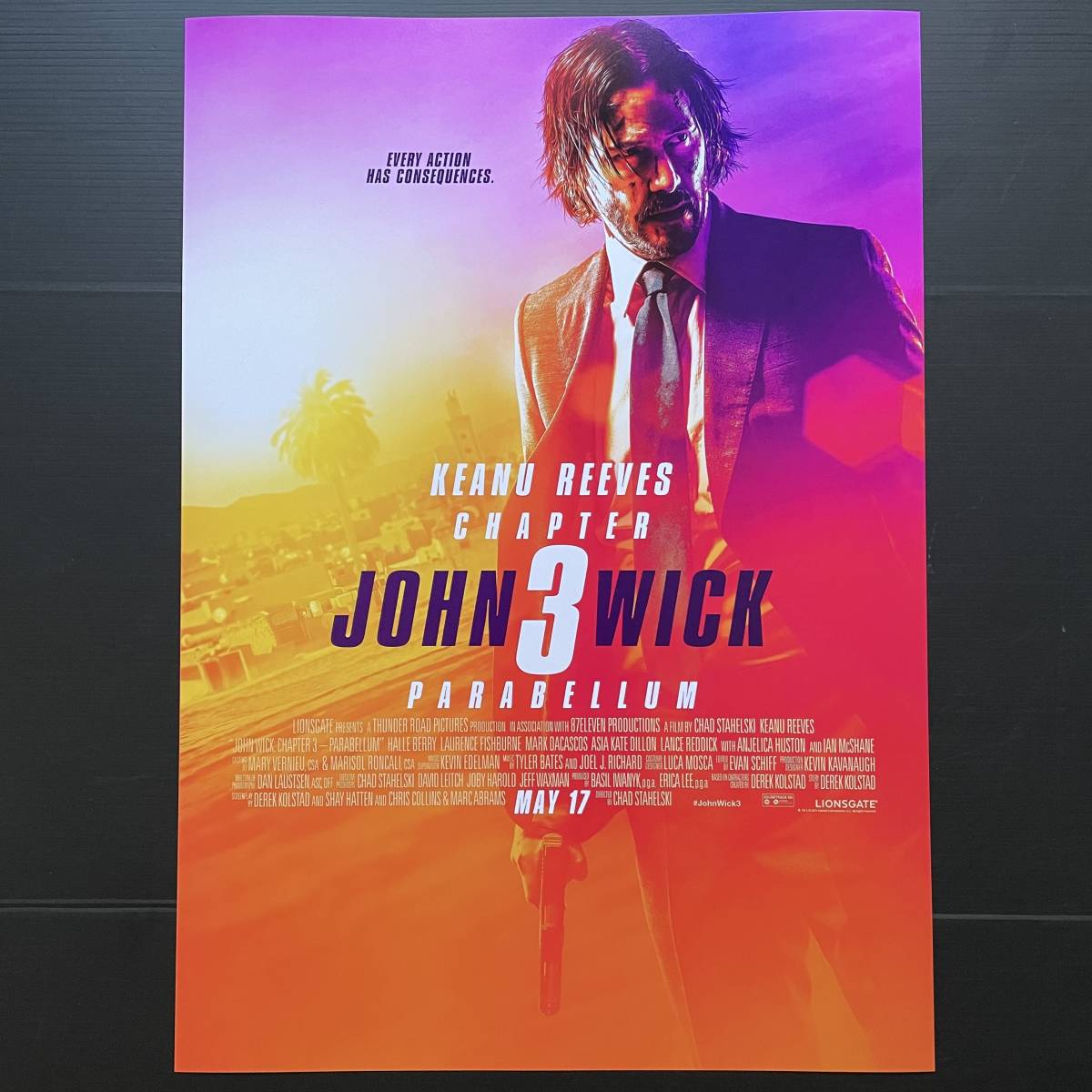 ジョン・ウィック3 パラベラム　USオリジナル映画ポスター ジョン・ウィック：パラベラム – 吹替キングダム 日本語吹替え専門