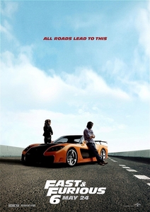 USポスター『ワイルド・スピード EURO MISSION』（Fast & Furious 6）2013 #3★サン・カン/FD3S RX-7 /ヴェイルサイド/ユーロミッション