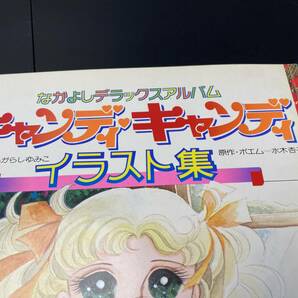 ★当時物★なかよしデラックスアルバム キャンディキャンディ イラスト集 昭和 1978年 講談社【中古/現状品】の画像2