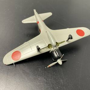 ★KONiSHi 小西製作所★NO.72001 海軍零式艦上戦闘機 21型 MITSUBISHI A6M2 Zeke 1：72 メタリックモデル フィギュア【中古/現状品】の画像7