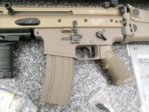 ジャンク品 MARUI 東京マルイ 次世代電動ガン SCAR-L CQC フラットダークアース_画像4