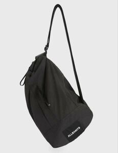 オールセインツ ショルダーバッグ Allsaints Hiro Black Sling Bag DECADE NILos