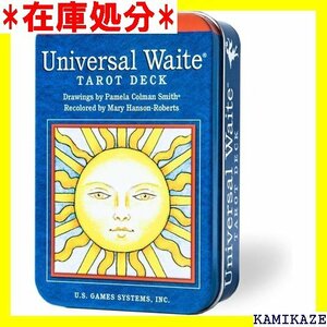 ☆送料無料 I.I.J タロットカード 78枚 ウェイト版 タロッ aite Tarot Deck Tin 日本語解説書付き 63