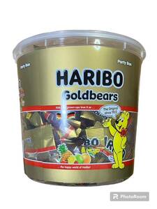 HARIBO is libo- Mini Gold Bear drum 1000g