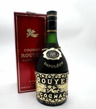 未開栓 古酒 箱付き ROUYER COGNAC NAPOLEON コニャック 700ml 40%_画像1