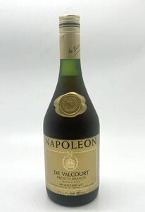 未開栓 古酒 NAPOLEON DE VALCOURT FRANCE BRANDY ブランデー　特級 700ml 40％