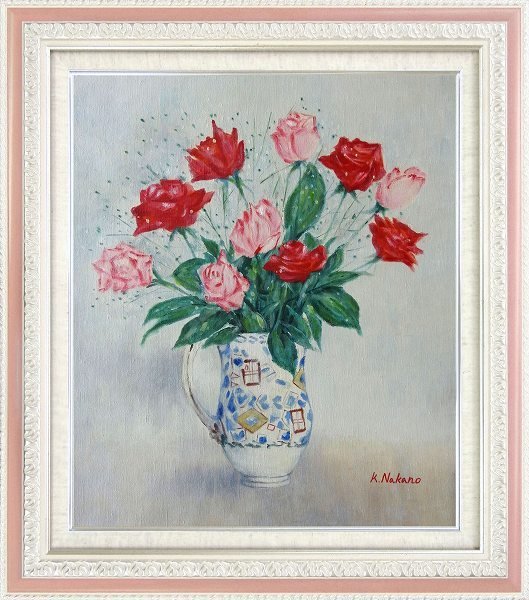 2025年最新】Yahoo!オークション -油絵 絵画 肉筆 バラの中古品