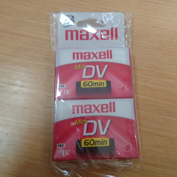 maxell mini DV 60min dvm60SE デジタルビデオテープ