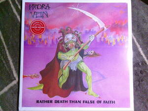 HYDRA VEIN[RATHER DEATH THAN FALSE OF FAITH]2VINYL　未開封