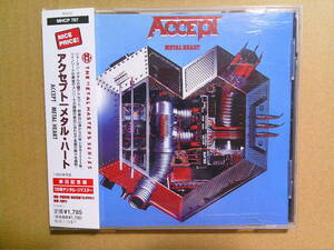 ACCEPT[メタル・ハート]CD 帯付 