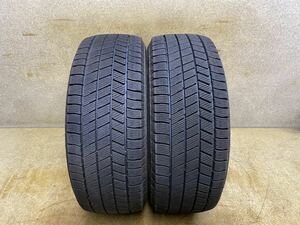 205/55R16（91Q）ブリヂストン BLIZZAK VRX3 スタッドレス 中古2本 2021年製 バリ山 205/55/16