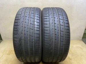 285/40ZR22（110Y）ピレリ PZERO TM（B1）中古2本 バリ山 285/40R22