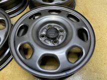 スズキ ハスラー 純正 スチール 15インチ 15X4.5J +45 PCD 100/4H 中古4本_画像3