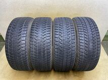 225/60R17（99Q）ブリヂストン BLIZZAK DM-V3 スタッドレス 中古4本 2020年製 バリ山 225/60/17_画像1