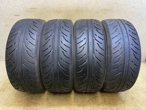 190/600R15 ダンロップ DIREZZA V01 ラリータイヤ 中古4本 2022年製 バリ山 190/600/15