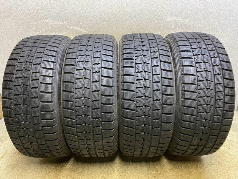 225/50R17（94Q）ダンロップWINTER MAXX WM01 スタッドレス 中古4本 2019年製 バリ山 225/50R17