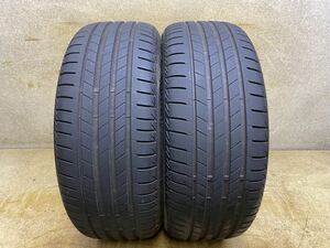 225/45R18（95Y）ブリヂストン TURANZA T005 ランフラット中古2本 2022年製 バリ山 225/45/18