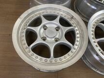 エンケイENKEI RACING S レーシングS 16インチ　7J 8J ET32 5穴 114.3 中古4本　前後セット_画像2