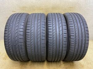 195/45R17（81W）Continetal ContiSportContact5 中古4本 2020/22年製 バリ山 195/45/17