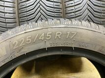 225/45R17（94W）ミシュラン CROSSCLIMATE 中古4本 2020年製 バリ山 225/45/17_画像6