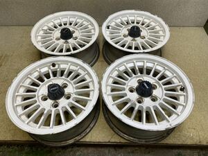 SPINTO 15インチ　6.5JJ +18 PCD 114.3/5H 中古4本　旧車