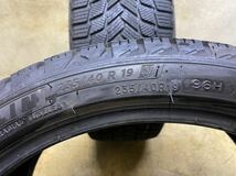 235/40R19（96H）ミシュラン X-ICE SNOW スタッドレス 中古2本 2021年製 バリ山 235/40/19_画像5