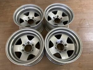 4×4 DREAMER type α 16.5×9.75J-40 PCD139.7 6穴JWL-T段リム　深リム　4本