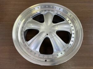 社外品 AME K-44 JAPAN 18インチ 18x8.5JJ +45 114.3/5H 未使用1本 当時物 2ピース