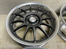 WORK XSA XS2 SCF JAPAN 16インチ 16x5.5JJ +35 6.0JJ +38 100/4H 中古4本 ワーク 深リム 前後セット_画像5